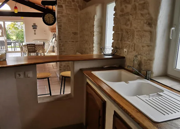 Maison 8 Couchages Avec Piscine Privee A Saint-benoit-sur-mer - Fr-1-194-355 Ferienhaus *